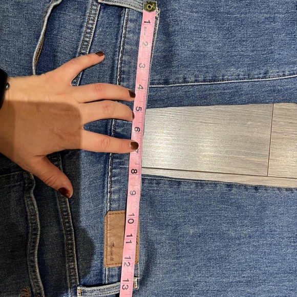 madewell perfect vintage blue jeans size 26 casual denim - Picture 5 of 6